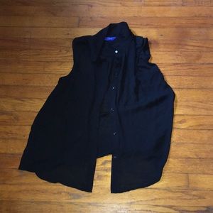 Sheer Sleeveless Top